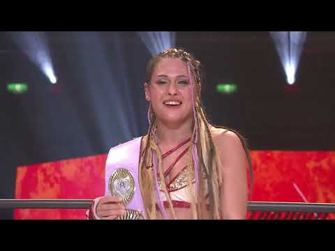 【スターダム】ジュリアが優宇を下しSTRONG女子王座の初防衛に成功!直後に米国Impactから挑戦表明!『アメリカに乗り込んでくるぞー!』-8.13大阪大会-【STARDOM】