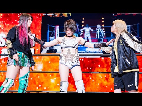 【スターダム】安納サオリ『なつみ、壮麗。そこ試合決定で』ワンダー・オブ・スターダム選手権試合 安納サオリ vs 羽南!-4.27横浜BUNTAI大会-【STARDOM】