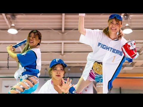 【スターダム】⚾STARSが札幌の地でファイターズ女子に！クラブビーナス vs STARS 6人タッグマッチ！入場シーン！-7.16札幌大会-【STARDOM】
